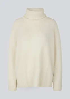 Modström AdrianMD t-neck - Soft White< Strik & Bluser