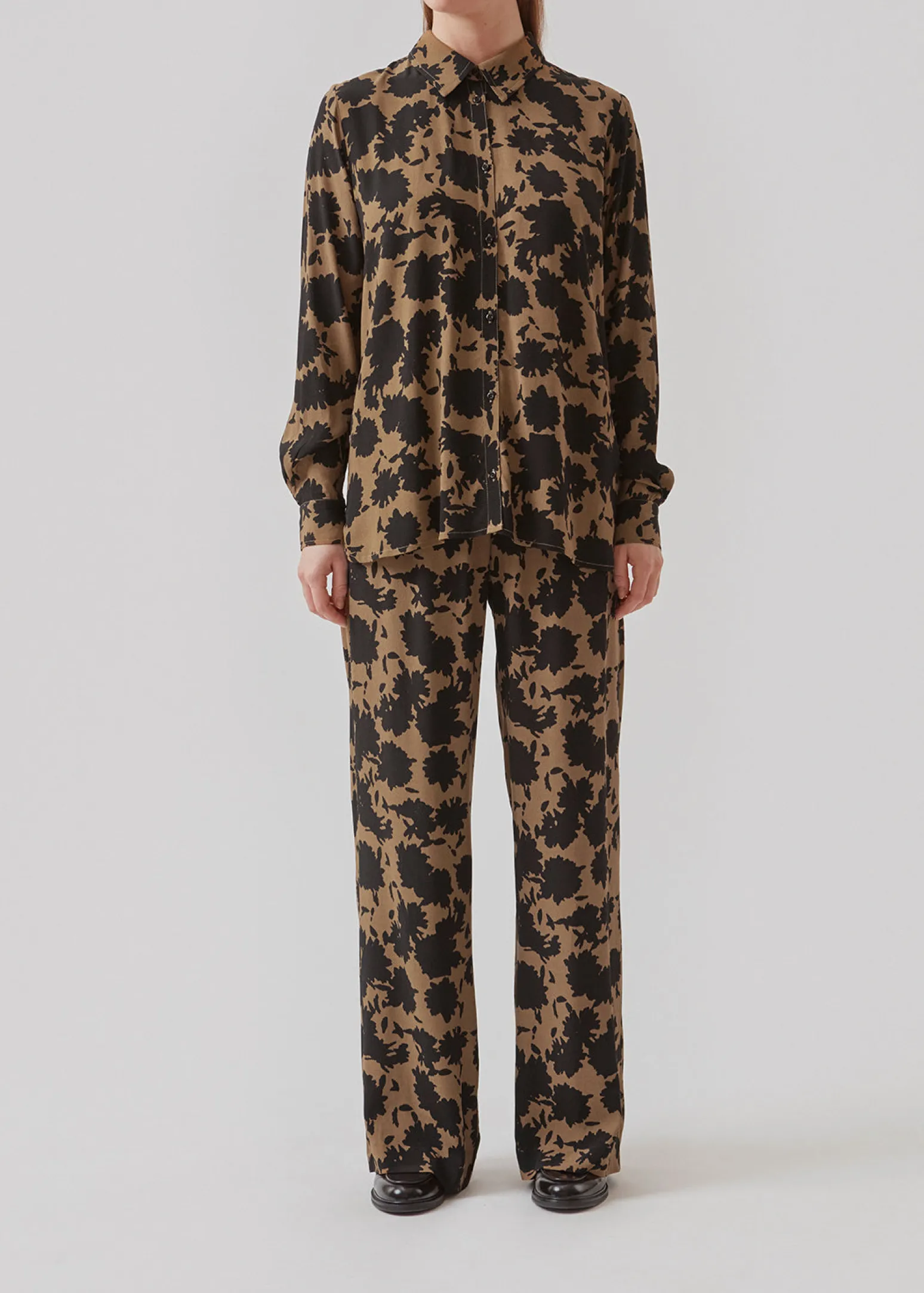 Modström AllisonMD print shirt - Sienna Bloom< Skjorter