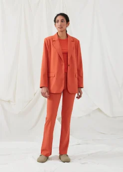 Modström AnkerMD pants - Burnt Rose< Bukser