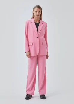 Modström AnkerMD wide pants - Cosmos Pink< Bukser