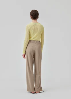 Modström AnkerMD wide pants - Spring Stone< Bukser