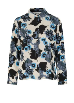 Modström AnnalieMD print shirt - Shadow Flower< Skjorter