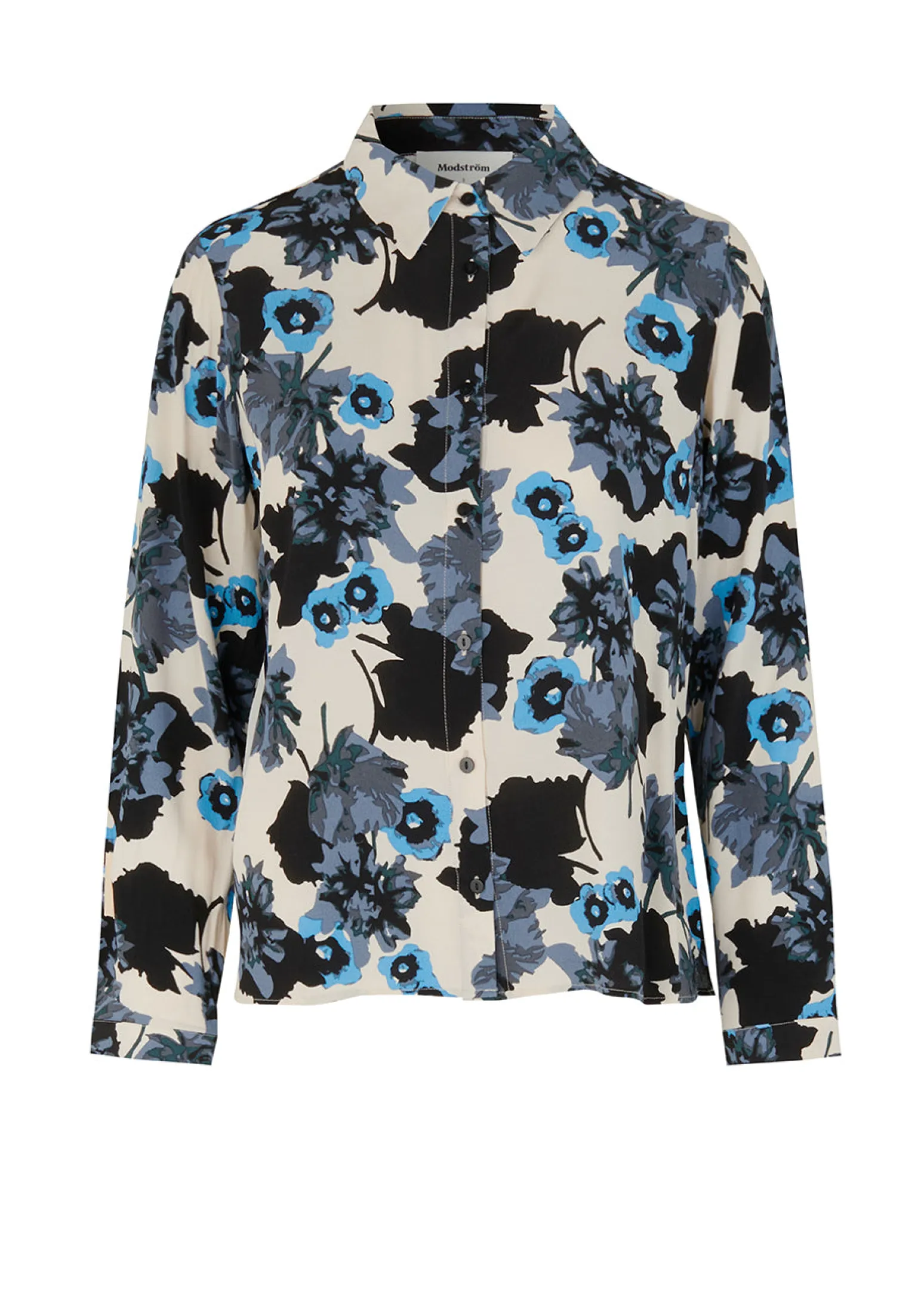 Modström AnnalieMD print shirt - Shadow Flower< Skjorter