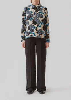 Modström AnnalieMD print shirt - Shadow Flower< Skjorter