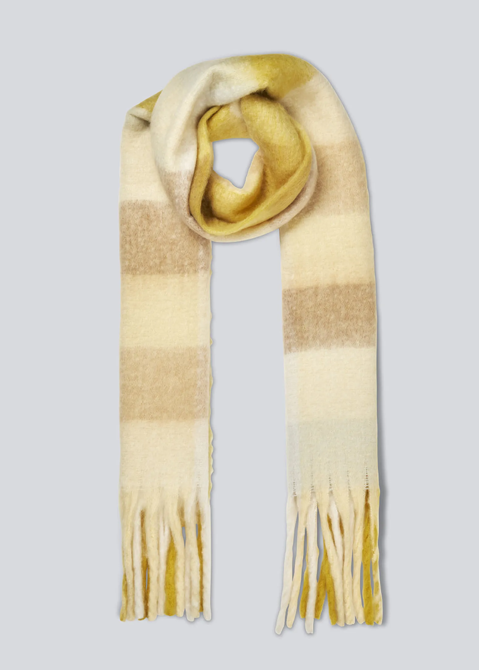 Modström ArisMD check scarf - Cocoon Knit Check< Huer & Halstørklæder