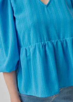 Modström AshaMD top - Malibu Blue< Toppe
