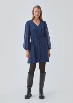 Modström BaoMD print dress - Little Heartleaf< Kjoler