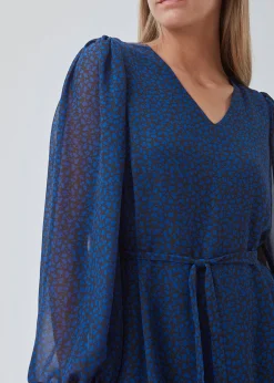 Modström BaoMD print dress - Little Heartleaf< Kjoler