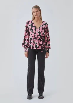 Modström BibbieMD print top - Cosmos Fleur< Toppe