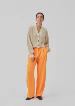 Modström CalloMD cardigan - Summer Sand< Strik & Bluser