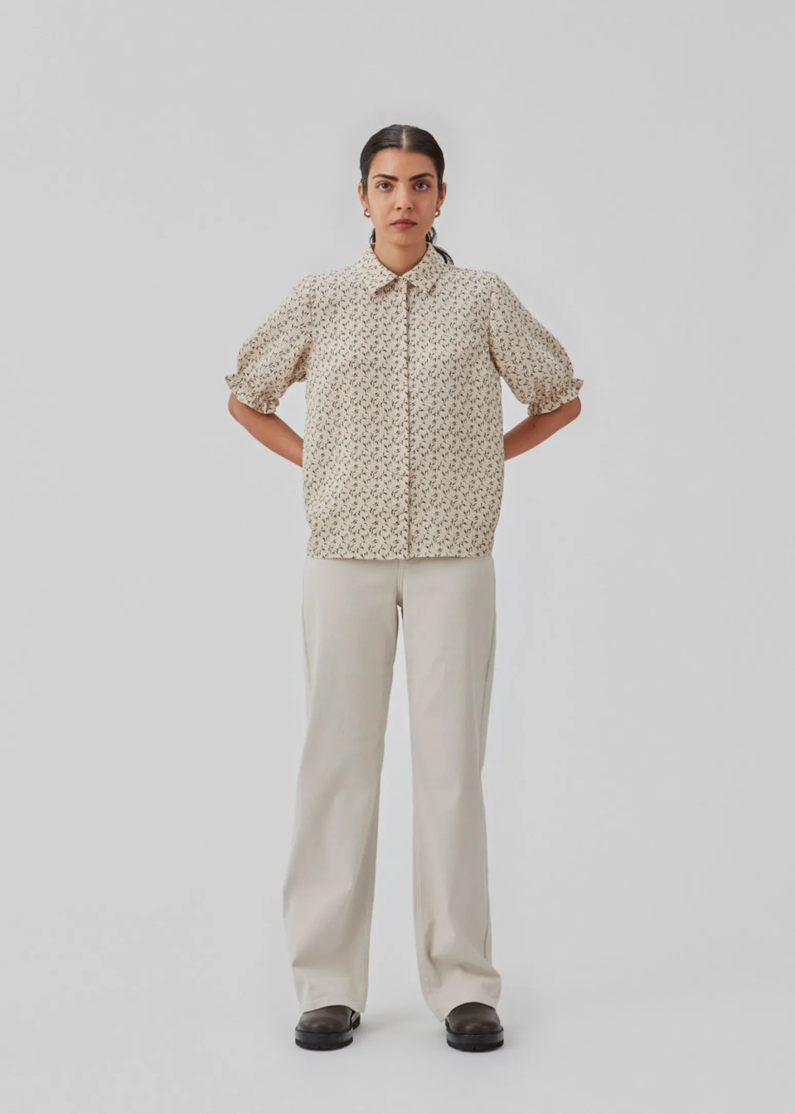 Modström ChrissyMD print shirt - Sorbet Twirll< Skjorter