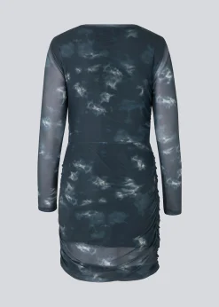 Modström CliffordMD print dress - Midnight Tie Dye< Kjoler