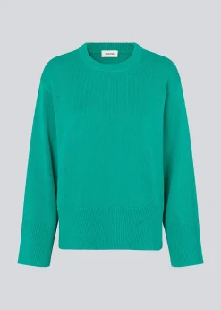 Modström CorbinMD o-neck - Deep Mint< Strik & Bluser