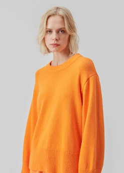 Modström CorbinMD o-neck - Vibrant Orange< Strik & Bluser
