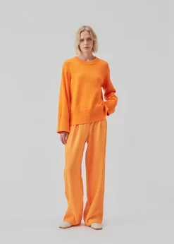 Modström CorbinMD o-neck - Vibrant Orange< Strik & Bluser