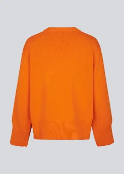 Modström CorbinMD o-neck - Vibrant Orange< Strik & Bluser
