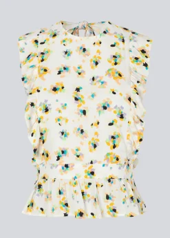 Modström DafneMD print top - Flower Sparkles< Toppe