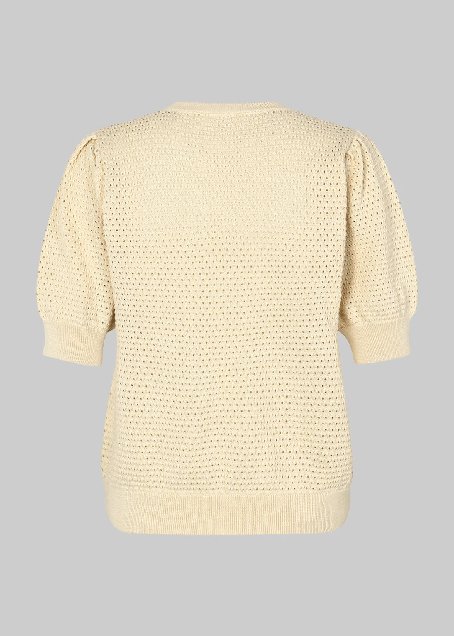 Modström DariaMD o-neck - Summer Sand< Strik & Bluser