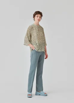 Modström DenaliMD print top - Bobble Bloom Jade< Toppe