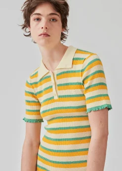 Modström DorisMD dress - Jade Gold Stripe< Kjoler