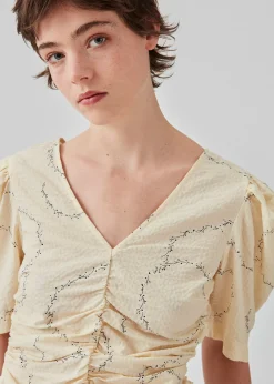 Modström DravenMD print top - Flower Twirl< Toppe