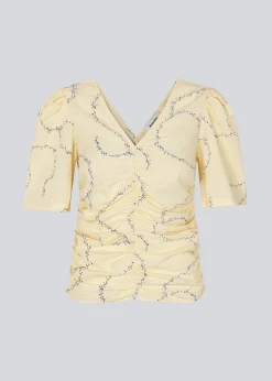 Modström DravenMD print top - Flower Twirl< Toppe