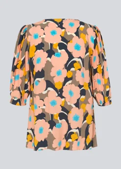 Modström DustinMD print top - Sunset Bouquet< Toppe