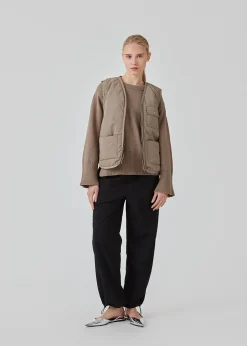 Modström EmeryMD vest - Spring Stone< Veste|Frakker & Jakker