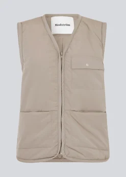 Modström EmeryMD vest - Spring Stone< Veste|Frakker & Jakker