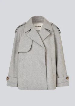 Modström EsmundMD jacket - Grey Melange< Frakker & Jakker