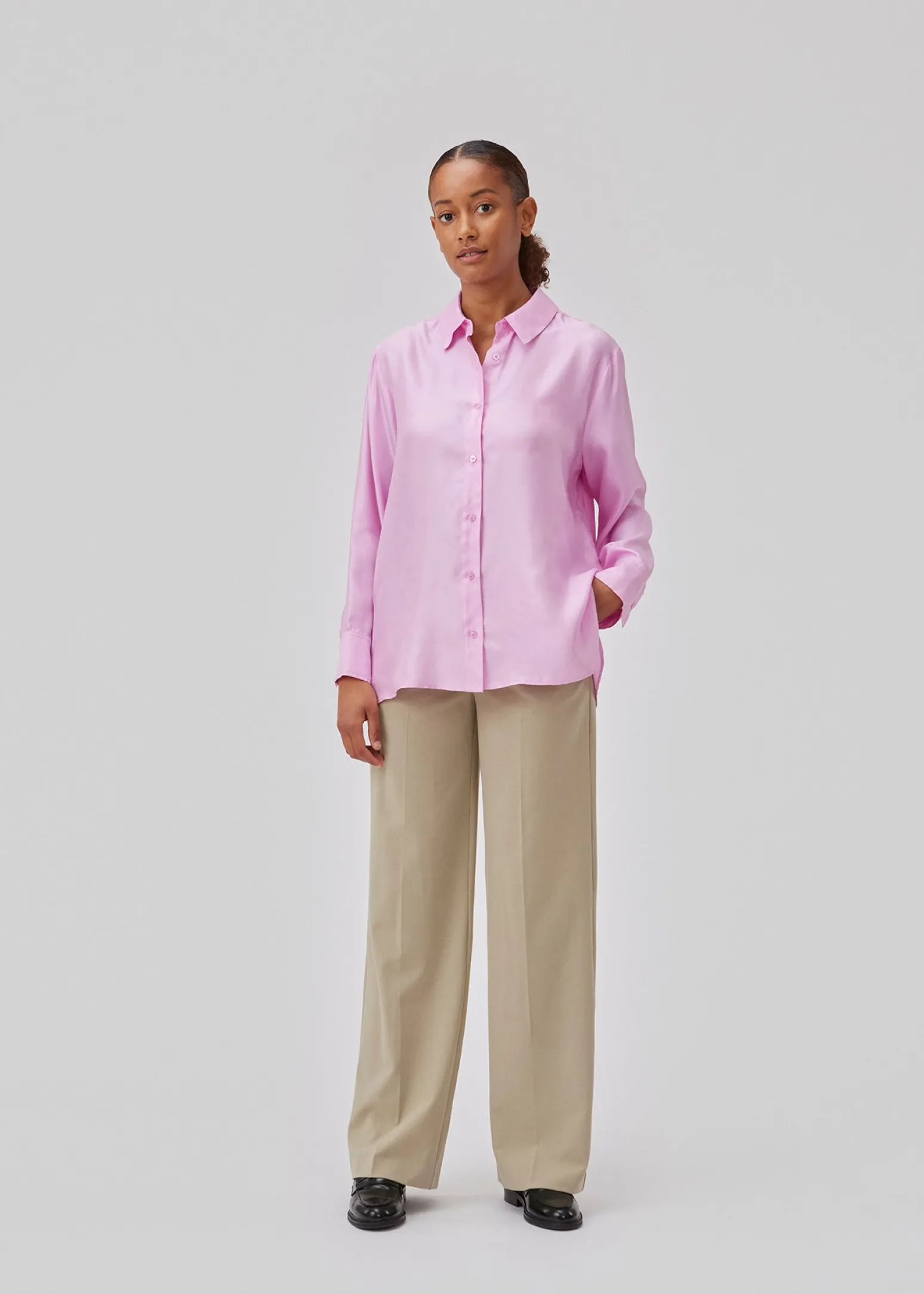 Modström FableMD shirt - Pastel Lavender< Skjorter