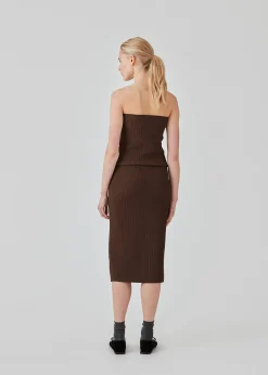 Modström FainaMD skirt - Dark Coffee< Nederdele