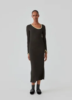 Modström FaizMD dress - Deep Pine< Kjoler