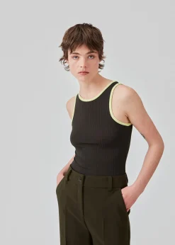 Modström FaizMD top - Deep Pine< Toppe