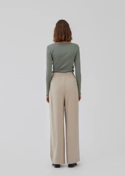 Modström FanyaMD pants - White Pepper< Bukser
