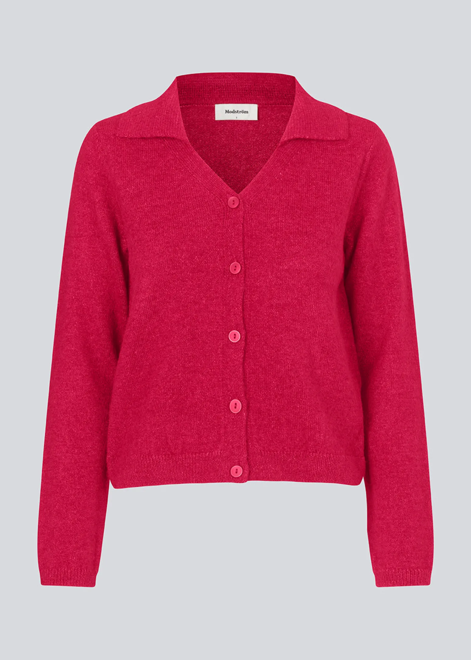 Modström FaroMD cardigan - Virtual Pink< Strik & Bluser