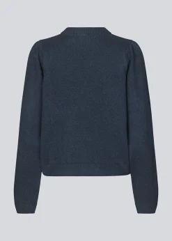 Modström FaroMD o-neck - Navy Sky< Strik & Bluser