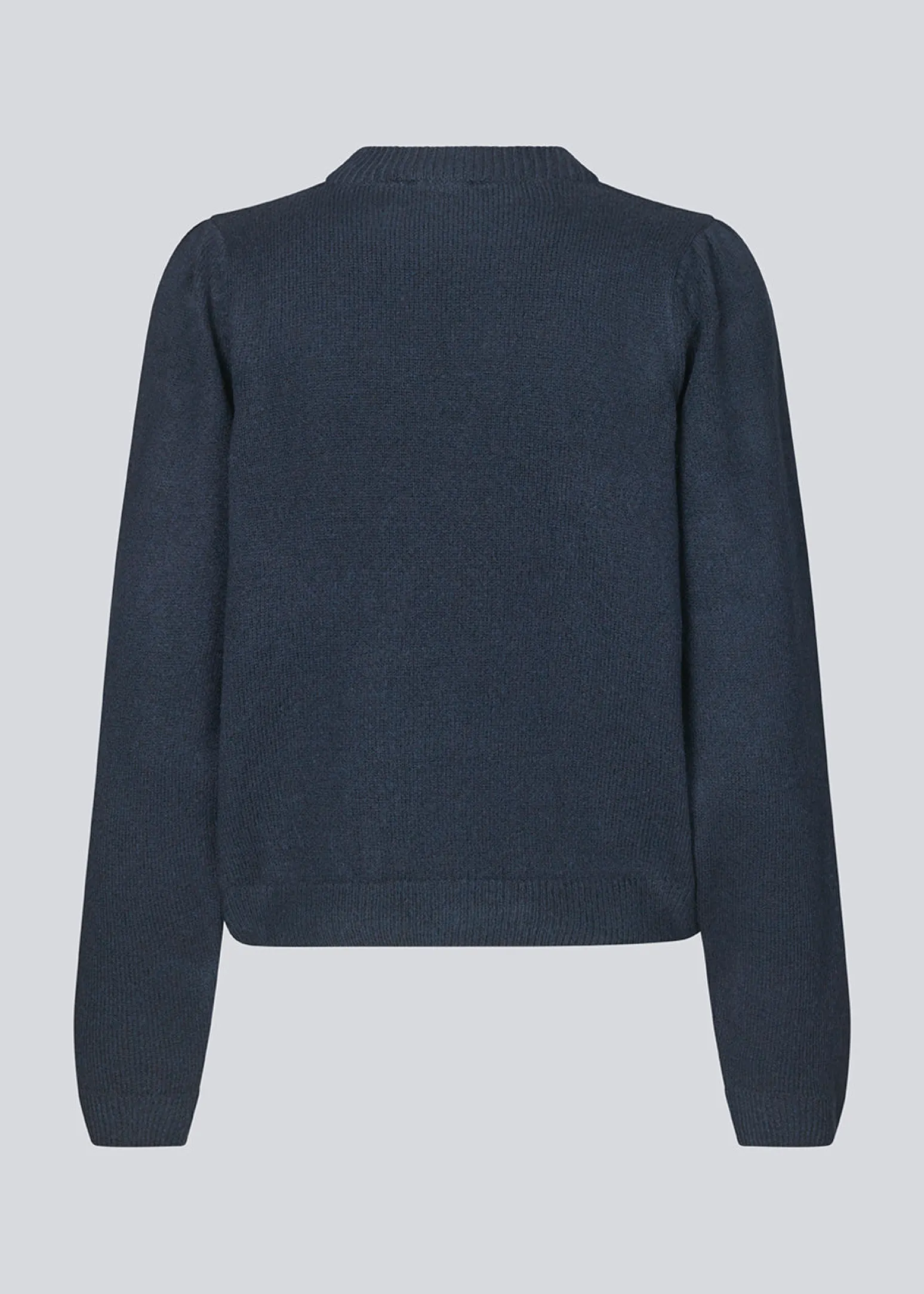 Modström FaroMD o-neck - Navy Sky< Strik & Bluser