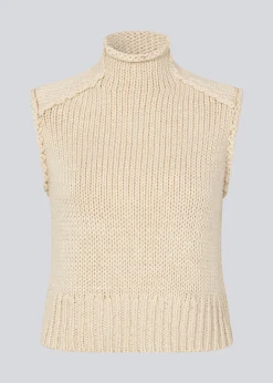 Modström FelipeMD vest - Summer Sand< Veste|Strik & Bluser