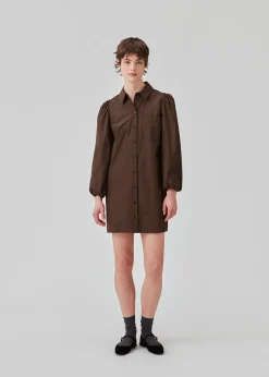 Modström FernandoMD dress - Dark Coffee< Kjoler