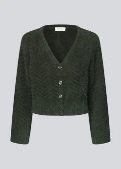 Modström FloriaMD cardigan - Deep Pine< Strik & Bluser