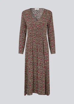 Modström FloryMD print dress - Vibrant Fall Flower< Kjoler