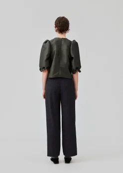 Modström FolaMD pants - Dark Navy Melange< Bukser