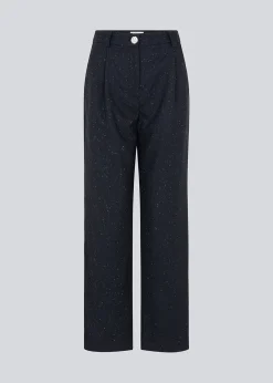 Modström FolaMD pants - Dark Navy Melange< Bukser