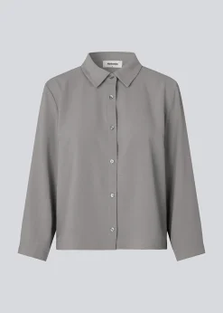 Modström FredaMD shirt - Steeple Gray< Skjorter