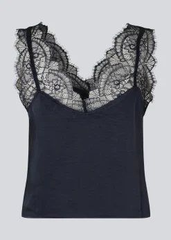 Modström FuniMD top - Navy Sky< Toppe