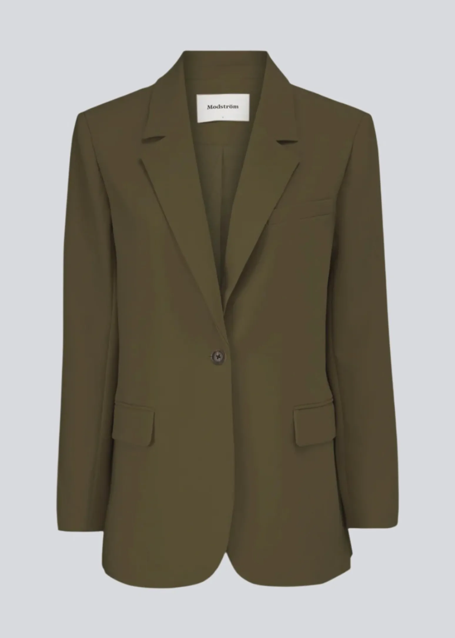 Modström Gale blazer - Dark Olive< Jakkesæt|Blazere