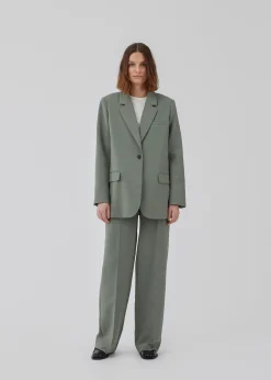 Modström Gale blazer - Soft Moss< Basic|Jakkesæt
