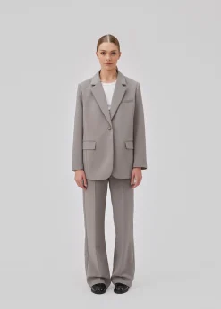 Modström Gale blazer - Steeple Gray< Jakkesæt|Blazere