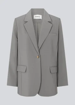 Modström Gale blazer - Steeple Gray< Jakkesæt|Blazere